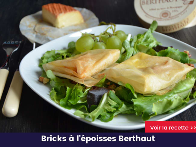 Bricks à l'époisses Berthaut